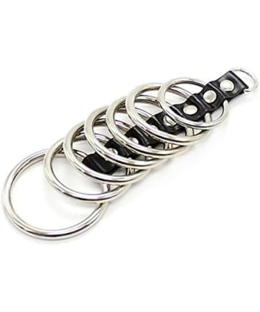 Bondage Masters 7 Rings Gates of Hell Cock Ring with Attachable End Connection D Ring - Buy Online on GoSupps.com