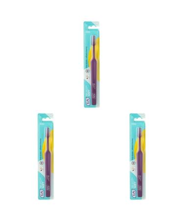 TEPE SELECT Soft soft toothbrush/soft bristles and a narrowly tampered brush head - for more thorough cleaning sorted in color (pack with 3)