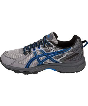 ASICS Men's Gel-Venture 6 MX Running Shoes 9.5 Aluminum/Black/Directoire Blue