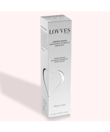 Lovves Hand Cream - Nourishing Natural Cosmetics for Youthful Hands | Moisturizing & Repairing | 100ml - Buy Online on GoSupps.com