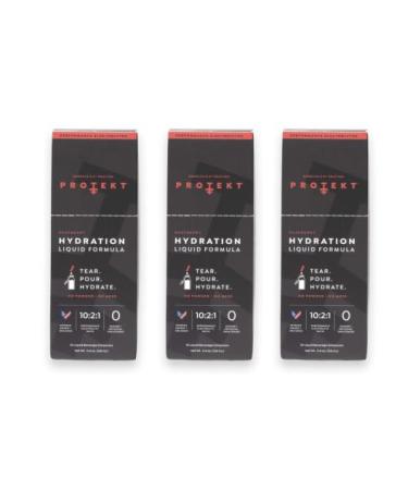 Protekt Electrolytes Hydration Packets | Liquid Electrolytes for Hydration & Recovery | Organic & Sugar Free Electrolytes Drinks | Works Faster Than Electrolytes Powder Packets | Raspberry 30 Pack Raspberry 0.4 Fl Oz (Pack of 30)