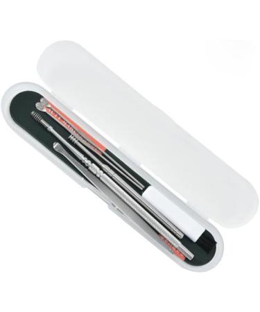 6Pcs Stainless Steel Ear Wax Pickers - Silver Earpick Wax Remover Curette for Ear Cleaning - Buy Online on GoSupps.com