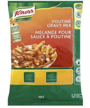 Knorr Poutine Gravy Mix 430g bag 66 servings 4 Litres Imported from Canada  - Buy Online on GoSupps.com