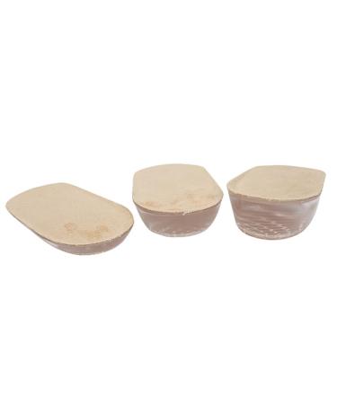 Didiseaon Leather Inserts Heel Inserts for Women Shoe Riser Ladies Pumps Height Increase Insoles for Women Shoe Insoles Soles for Men Shoe Inserts for Women Miss Sports Shoes Invisible Pad