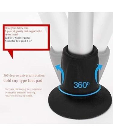 Forearm Crutches Adjustable Forearm Crutches with Adjustable Support Comfortable Wrist Grip Durable for Standard and Tall Adults Black Lightweight Arm Crutch Journey - Buy Online on GoSupps.com