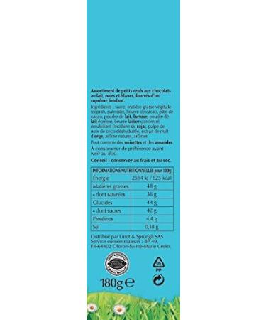Lindt Lindor Easter Edition Medium Egg Sachet 180g - Pack of 2 - Buy Online on GoSupps.com