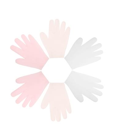 Beaupretty 3 Pairs Cover Moisturizing Short Gloves Moisturizing Gloves Moisturizing Hand Gloves Moisturizing Hand Covers Sleep Gloves for Dry Hand Hands
