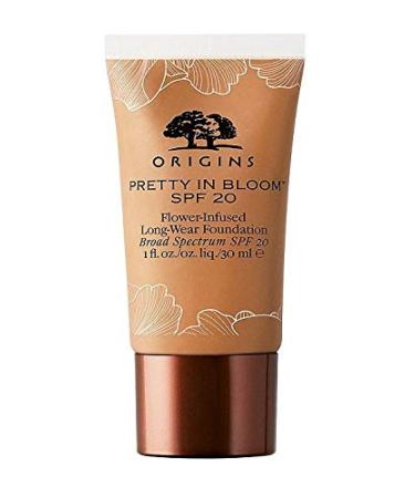 Origins Pretty In Bloom Flower-Infused Long-Wear Foundation SPF 20 1.0 Oz / 30 Ml - 630 DEEP GOLDEN WARM