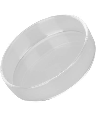 Fragrance Glass Tablet for Essential Oils - Transparent Round Ceramic Oil Warmer & Replacement Shell | Aromatherapy Diffuser for Electric Oil Burners - Buy Online on GoSupps.com