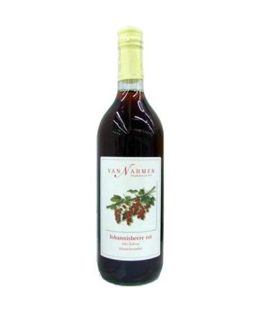 Van Nahmen Red Blackcurrant Nectar (0.75 Litre Glass Bottle)