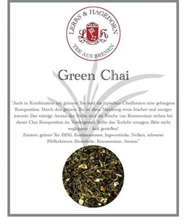 Lerbs & Hagedorn Green Chai Herb Tea 1kg - Cardamom - Cinnamon