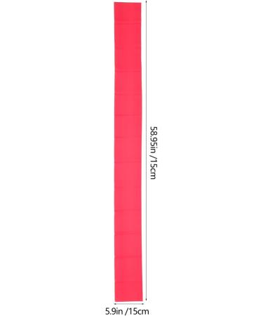 Buy HANABASS Yoga Resistance Bands - Elastic Exercise Bands for Pilates & Strength Training - International Shipping Available - Buy Online on GoSupps.com