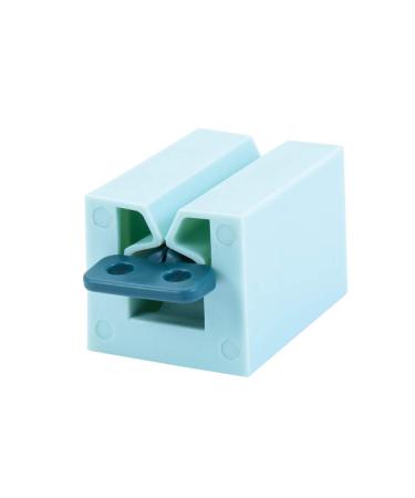 OMICE 1 PC Hot New multifunction squeezer Home Living Fashion Toothpaste Squeezer Toothpaste Dispenser Rolling Tube Plastic(Light Blue)