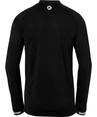 Kempa Men's Wave 26 Longsleeve Sports Shirt - Boys Long-Sleeve Sweater in Black/Anthracite Size M EU - International Shipping Available - Buy Online on GoSupps.com