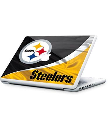 Skinit Decal Laptop Skin Compatible with MacBook 13-inch - Officially Licensed NFL Pittsburgh Steelers Design