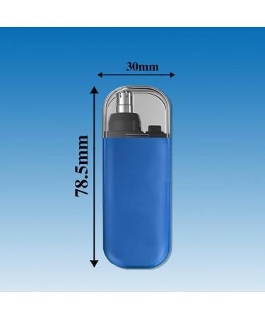 Portable Nose Hair Trimmer for Men - Rechargeable 360 Capture | Blue Color - Buy Online on GoSupps.com