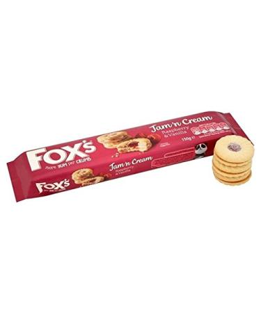 Fuchs Jam 'N Cream Rings - Pack of 2 - 150 g