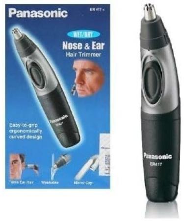 Buy Panasonic ER-417K Waterproof Nose & Ear Hair Trimmer | Genuine Clipper for Precision Grooming - International Shipping Available - Buy Online on GoSupps.com