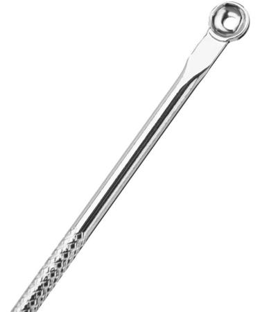 4pcs Stainless Steel Blackhead Pimple Extractor Remover Tools Kit - Steel Color - Buy Online on GoSupps.com