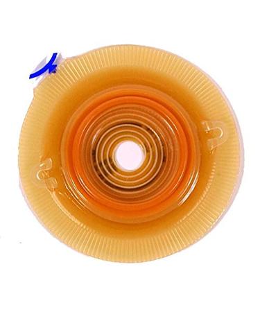 Colostomy Barrier Assura Silicone Based Green Code Synthetic Resin Cut-to-fit 3/4 to 7/8" Stoma (#14281 Sold Per Box)