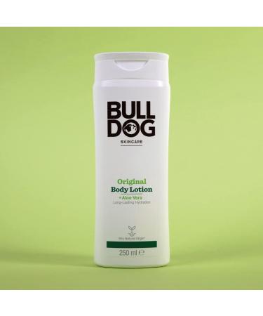 Bulldog Skincare Original Men's Body Lotion 250ml - Moisturizing Formula, 8.4 Fl Oz - Buy Online on GoSupps.com