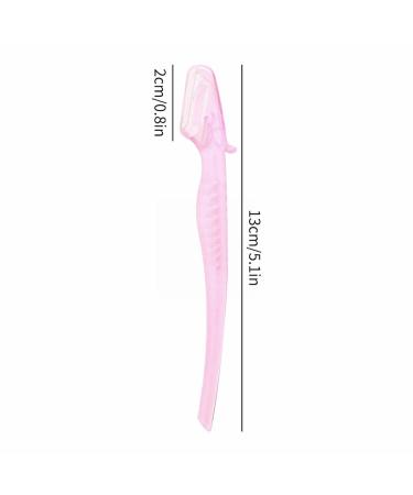 6PC Takeaway Eyebrow Razor Set | Portable Facial Hair Trimming - MaNMaNing (Pink One Size) - Buy Online on GoSupps.com