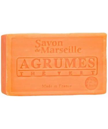 Le Chatelard 1802 Marseille soap 4 x 100 grams in citruslavenderroseolive scents - Buy Online on GoSupps.com