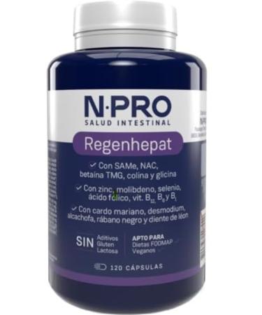 NPRO REGENintest 120 capsules can be used regularly according to individual needs special product for daily use weight 167 g