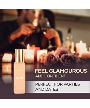 Luxury GLAM Woman Eau De Parfum With African Orange Jasmine & Patchouli Premium Long Lasting Floral & Woody Fragrance Liquid EDP For Women 20ml - Buy Online on GoSupps.com