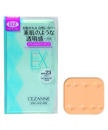 Cezanne UV Foundation EX Plus EX2