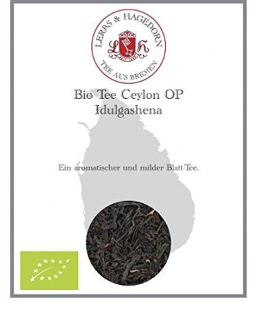 Lerbs & Hagedorn Tea Ceylon OP Idulgashena Organic Teapot 1 kg
