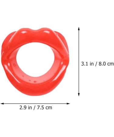 Coheali Lip Massage Device - Doppelkinn Reducer | Mini Silicone Face Slimming Tool - 2 Pieces for Oral Muscle Massage & Facial Toning - Buy Online on GoSupps.com