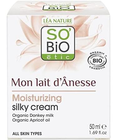 SO BIO - Silky Moisturizing Cream My Organic Donkey Milk 50Ml - Pack of 2 - Buy Online on GoSupps.com