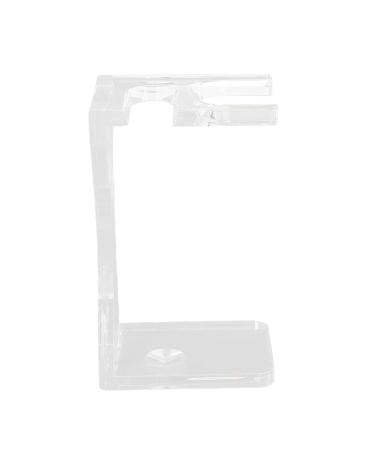 Transparent Acrylic Beard Brush Display Stand | Space-Saving & Durable Bathroom Holder - International Shipping - Buy Online on GoSupps.com
