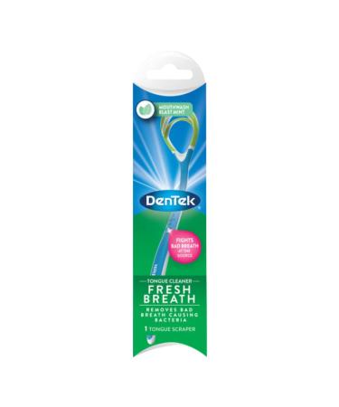 DenTek Fresh Breath Tongue Cleaner 7-Pack - Improve Oral Hygiene and Freshen Breath - Buy Online on GoSupps.com