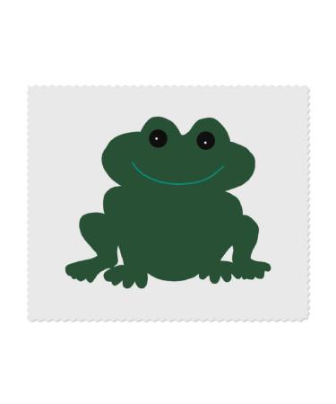 2 x 'Smiling Frog' Microfiber Lens/Eyeglass Cleaning Cloths (LC00022847)