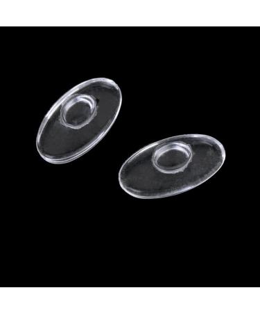 Gleavi 75 Pairs Silicone Anti-Nose Pads for Glasses & Sunglasses - Comfortable Durable Nose Protection Accessories | Medium Oval - 3 Pieces x 3 Packs - Buy Online on GoSupps.com