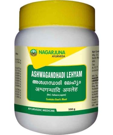 NAGARJUNA Ashwagandhaadi Lehyam -500 Gram with Free Pachak Methi - Buy Online on GoSupps.com