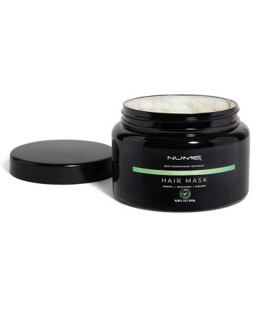 NuMe Vegan Nourishing Hair Mask with Tourmaline Powder, Argan Oil, Vitamins, and Amino Acids - For Dry, Damaged, Frizzy Hair - Buy Online on GoSupps.com
