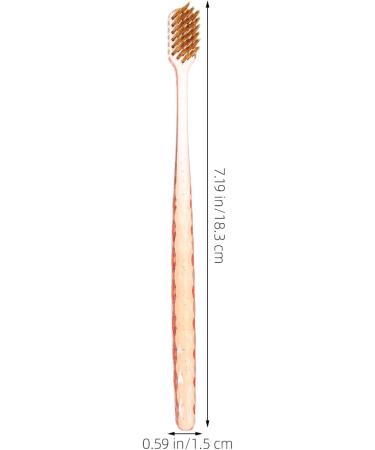 Baluue Manual Toothbrush Set - 12 Long Handle Oral Cleaning Brushes for Adults & Kids | Perfect for Hotels Camping & Travel - Buy Online on GoSupps.com