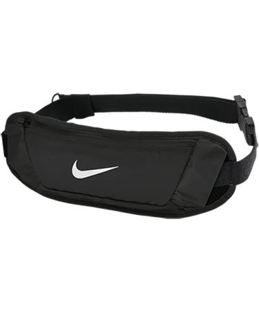 NIKE Unisex Adult Challenger 2.0 W Hydration Belt 091 Black/Black/White One Size