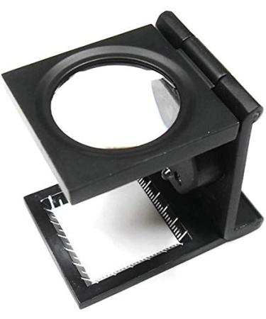 Screen Magnifier 8 Times Magnifier Test Cloth Inspection Cloth 8X Magnifier with LED Lights Magnifier with LED Light