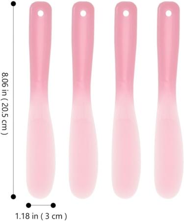  Healvian 20 Pieces Mask Stick Makeup Spatula Lotion Spatula Face Cream Spatula Cosmetic Spatula Makeup Scoop Spatula Makeup Spatula for Women Small Spatula Pink Silica Gel Reusable Healvian - Buy Online on GoSupps.com