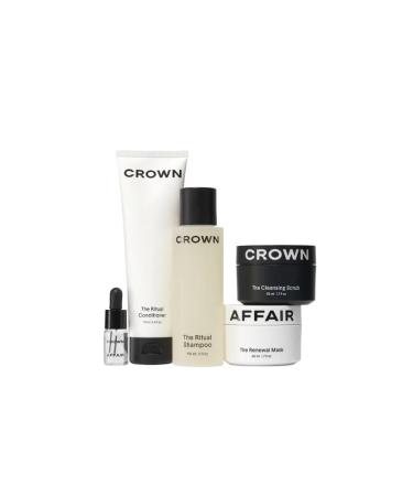 Crown Affair The Complete Mini Ritual - a mini-sized version of the complete haircare set