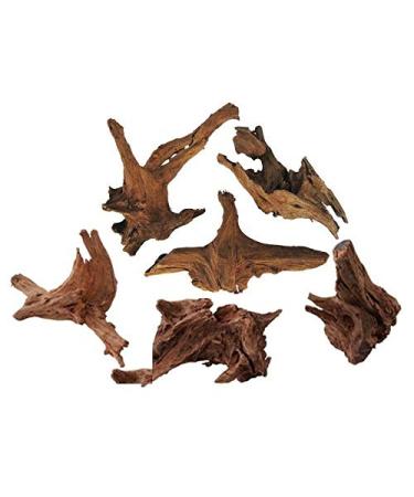 TM Aquatix Aquarium Wood Decoration Premium Pieces 100% Natural (10-15cm Mangrove)