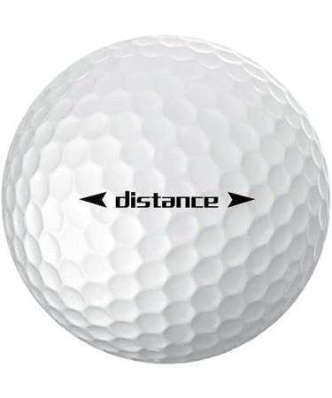 KVV High Performance Distance Golf Balls - 6 Ball Pack | Low Spin, Maximum Distance - Buy Online on GoSupps.com