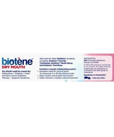 Biotene Oral Balance Dry Mouth Moisturizing Gel 1.5 oz - Pack of 4 | Hydrating Gel for Dry Mouth Relief - Buy Online on GoSupps.com