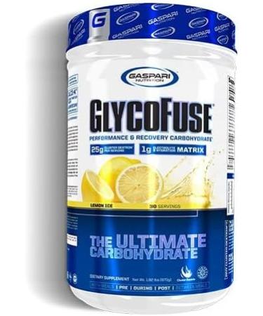 Gaspari Nutrition Glycofuse: Performance and Recovery Carbohydrate, 25g Cluster Dextrin and 1g Electrolyte and Hydration Matrix (30 Servings, Lemon Ice) Lemon Ice 1.52 Pound (Pack of 1) - Buy Online on GoSupps.com