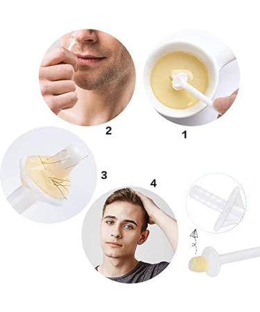 Nasal Wax Applicators & Nose Wax Strips Kit 20 Pieces for Men & Women | Effective Nasal Hair Removal - Buy Online on GoSupps.com