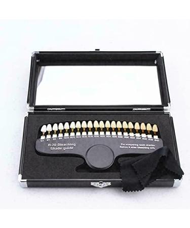 Teeth Whitening Dental Shade Guide Teeth Bleaching Shade Guide 20 Colors